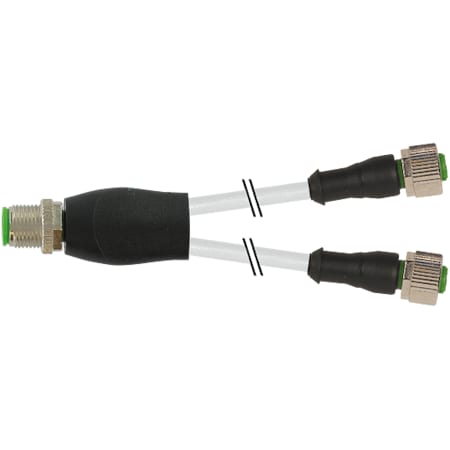 Murrelektronik RJ45 male 0 Degree / RJ45 male 0 Degree shielded Ethernet, PVC 2x2xAWG22 shielded 7000-40701-2230060